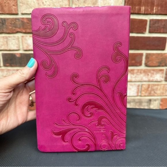 Holy Bible-KJV Classic Series Gift Edition 1987 Thomas Nelson NEW Berry Leather - Picture 7 of 11